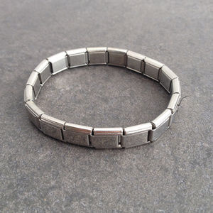Vintage Italian Style Panel Bracelet